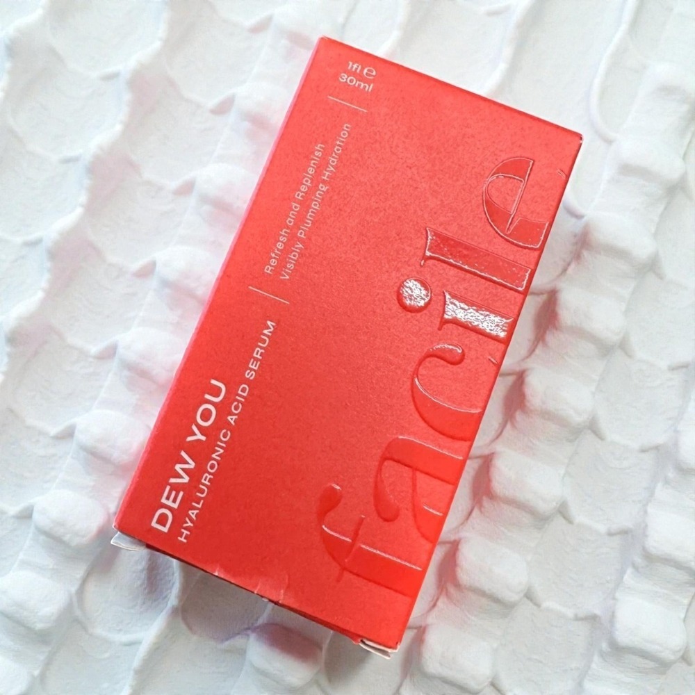 New in Box Facile Skin DEW YOU Hyaluronic Acid Serum 30ml Facial Moisturizing